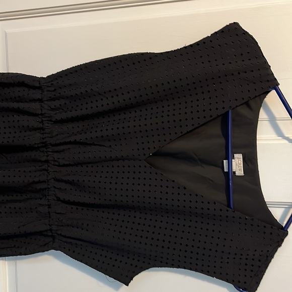 Black J Crew Midi Dress with Pockets - Picture 2 of 3